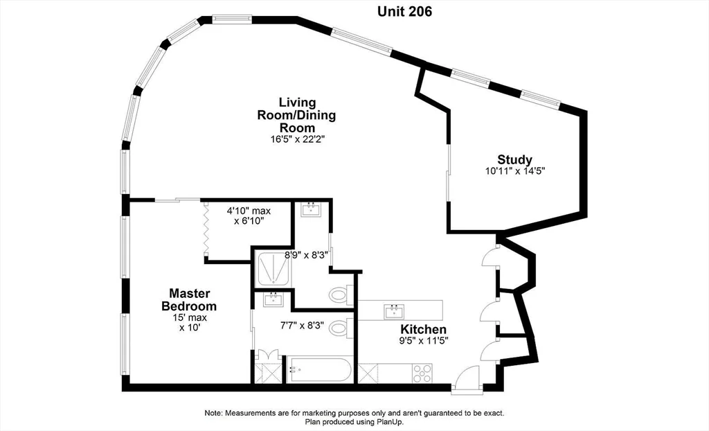 2 bed, 2 bath apartment for rent at 40 Fay St Unit A-206, South End — photo 22 of 22