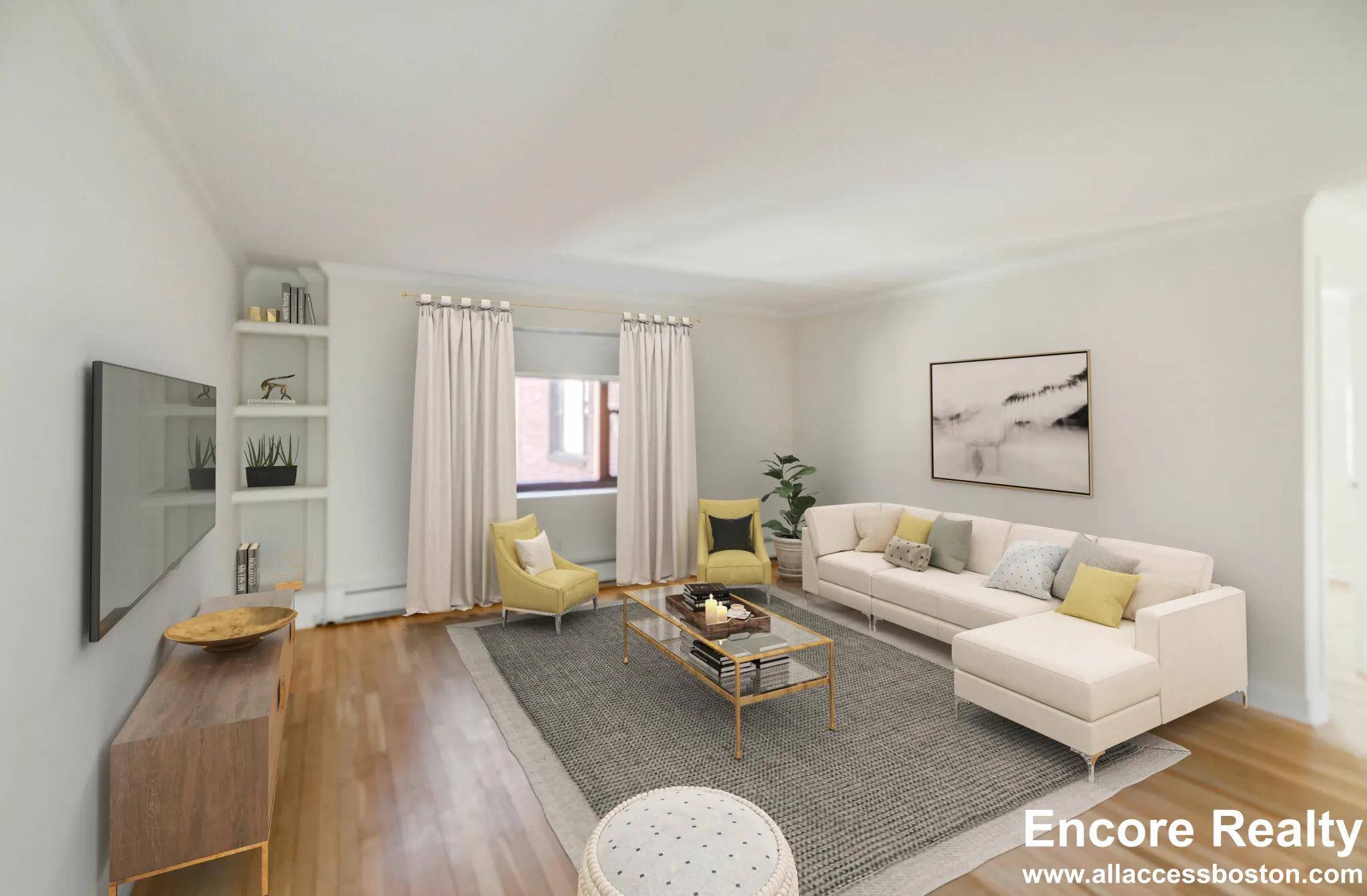 2 bed, 1 bath apartment for rent at 40 Harvard Ave Unit 5, Brookline Village