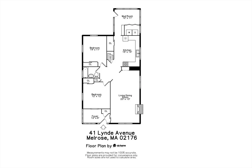 2 bed, 2 bath apartment for rent at 41 Lynde Ave, Melrose — photo 27 of 27