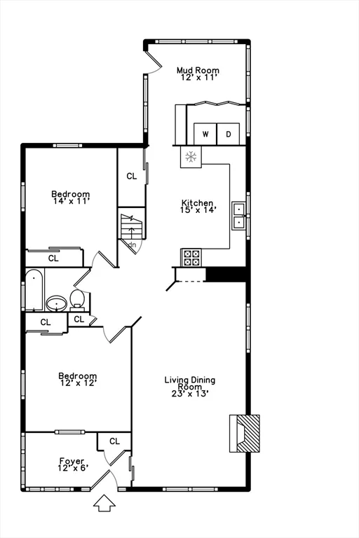 2 bed, 2 bath apartment for rent at 41 Lynde Ave, Melrose — photo 26 of 27