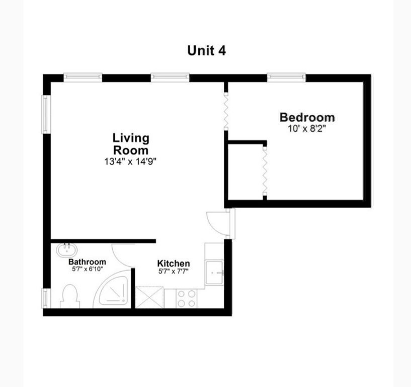 1 bed, 1 bath apartment for rent at 41 Worcester Sq Unit 4, South End — photo 9 of 11