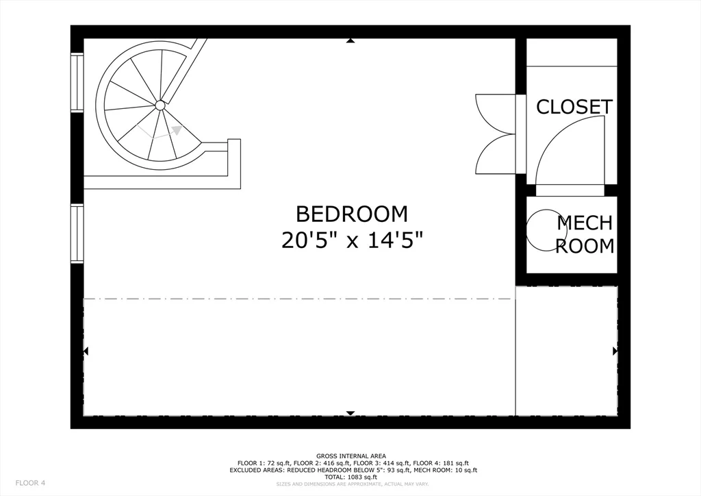 3 bed, 1 bath apartment for rent at 411 Norfolk St Unit 2-A, Union Square — photo 29 of 30