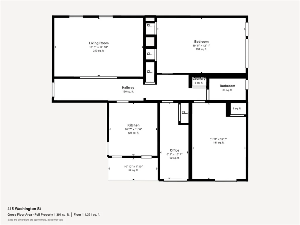 2 bed, 1 bath apartment for rent at 415 Washington St Unit 5, Coolidge Corner — photo 42 of 42