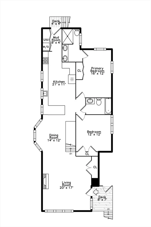 4 bed, 3 bath apartment for rent at 417 Walden St Unit 417, West Cambridge — photo 19 of 19