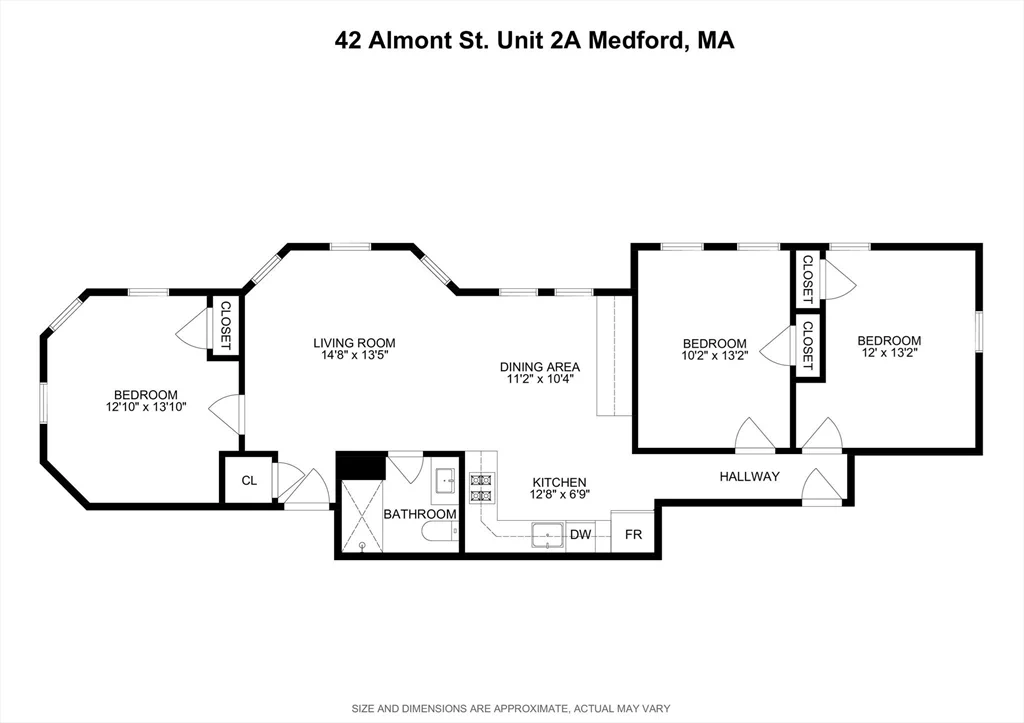 3 bed, 1 bath apartment for rent at 42 Almont St Unit 2L, Medford — photo 33 of 33