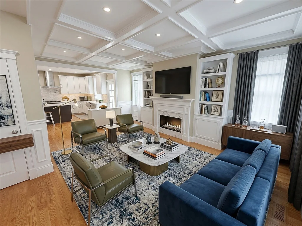 6 bed, 4+ bath apartment for rent at 42 Parsons St Unit TH, West Newton — photo 3 of 36