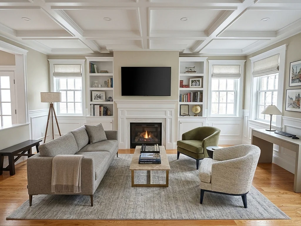 6 bed, 4+ bath apartment for rent at 42 Parsons St Unit TH, West Newton — photo 2 of 36