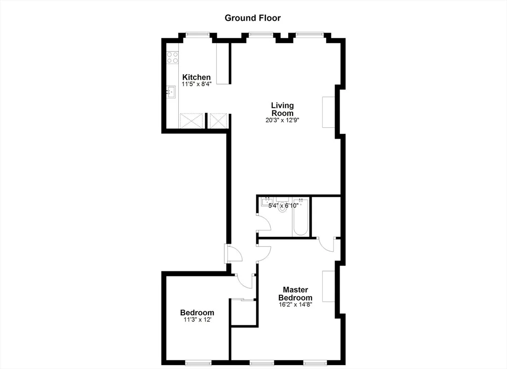2 bed, 1 bath apartment for rent at 42 West Newton St Unit 4-21, South End — photo 19 of 19