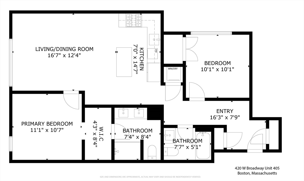 2 bed, 2 bath apartment for rent at 420 West Broadway Unit 405, South Boston — photo 25 of 25