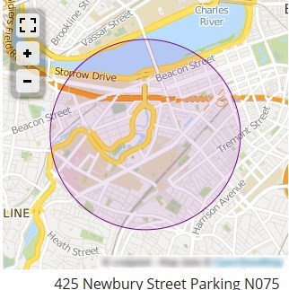 Studio bed apartment for rent at 425 Newbury St Unit N075, Back Bay