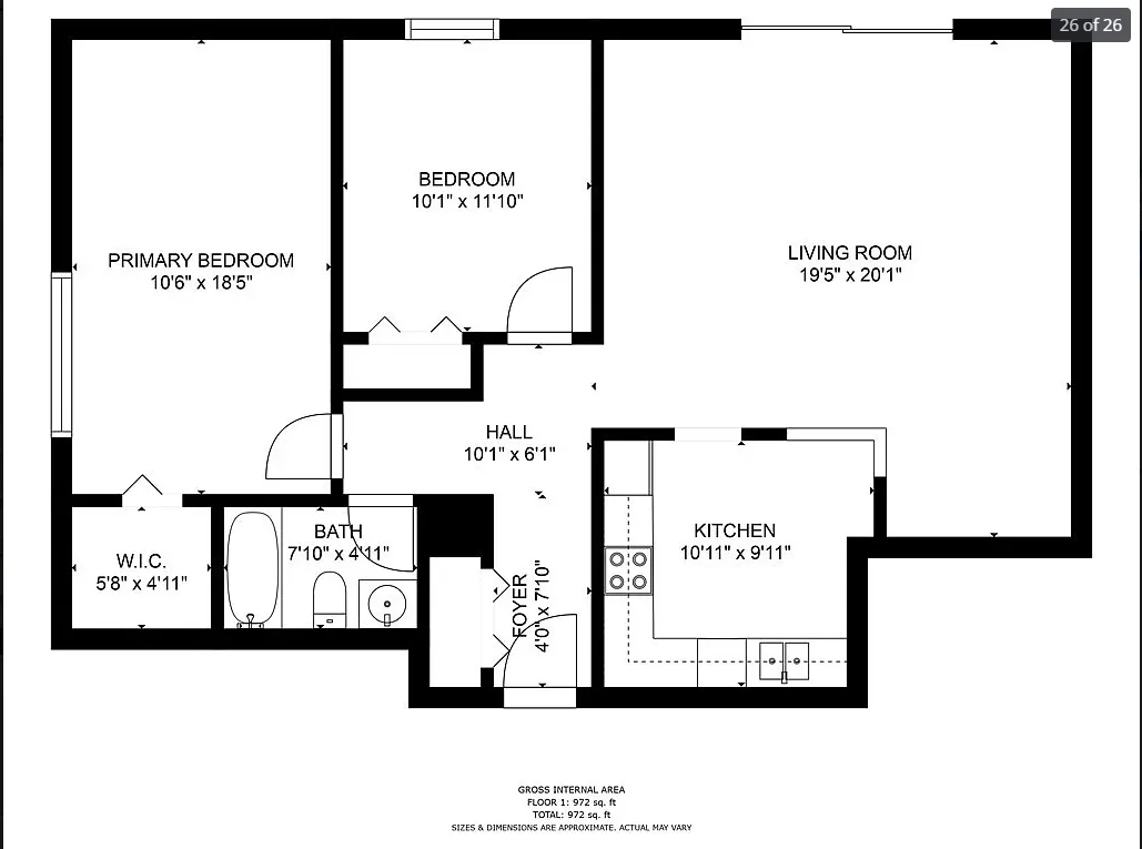 2 bed, 1 bath apartment for rent at 43-51 Albion St Unit A1, Melrose — photo 33 of 36
