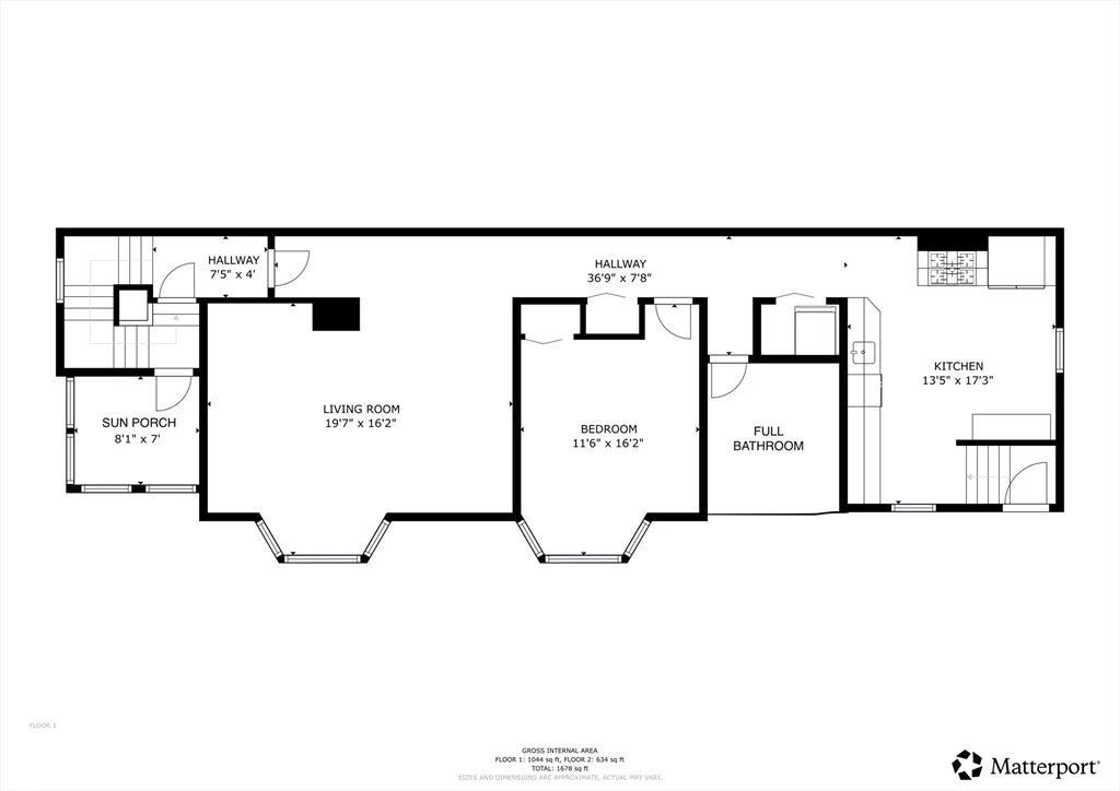 3 bed, 2 bath apartment for rent at 43 Boyd Unit 2, Newton Corner — photo 13 of 14