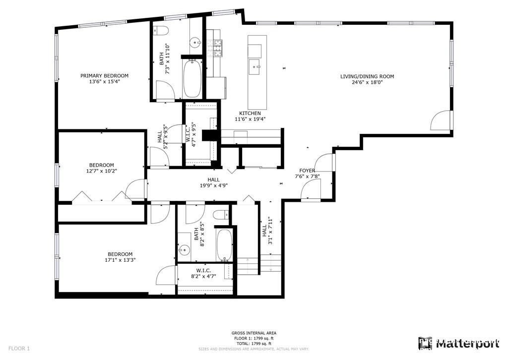 2 bed, 2 bath apartment for rent at 43 Park St Unit 18, Ward Two — photo 23 of 23