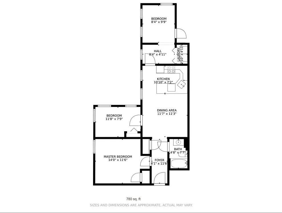 3 bed, 1 bath apartment for rent at 43 Park Vale Ave Unit 7, Allston — photo 8 of 8