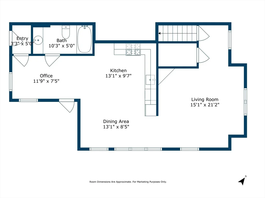 2 bed, 2 bath apartment for rent at 43 Sherman St Unit 2, Foxboro — photo 14 of 24