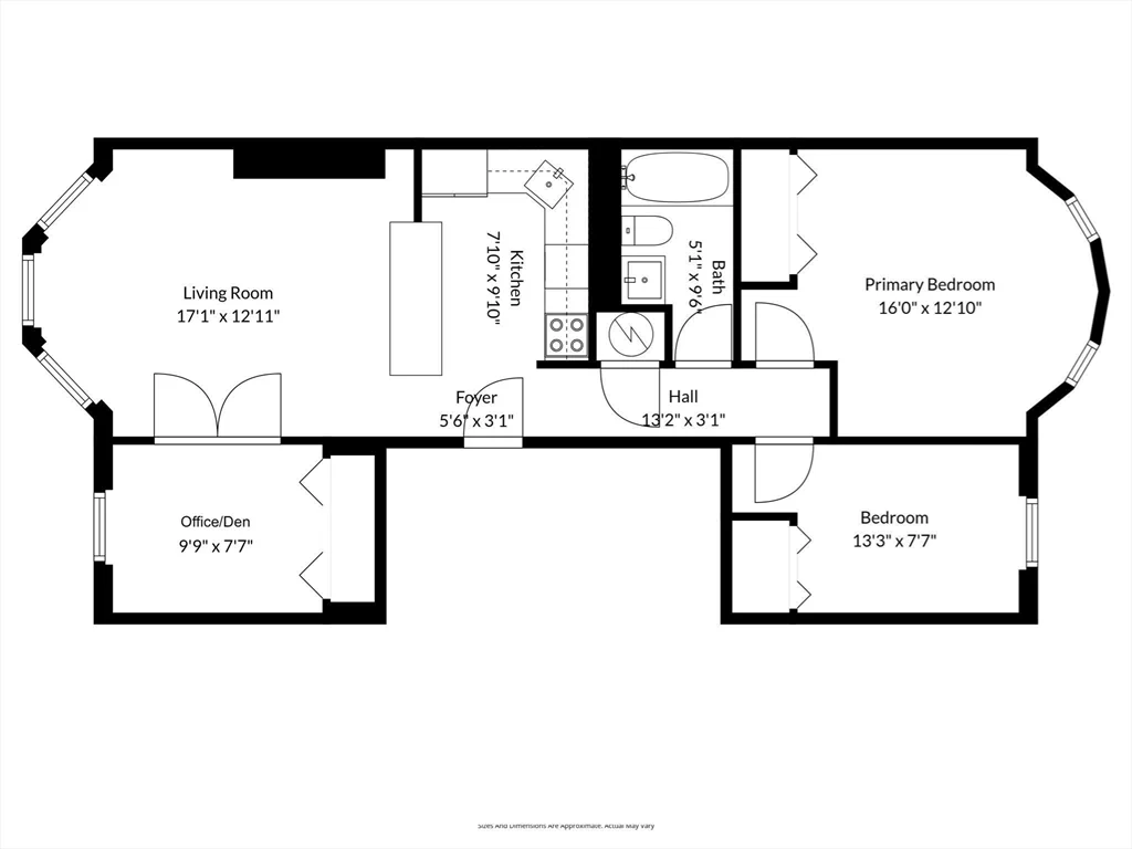 2 bed, 1 bath apartment for rent at 431 Columbus Unit 4, South End — photo 25 of 27