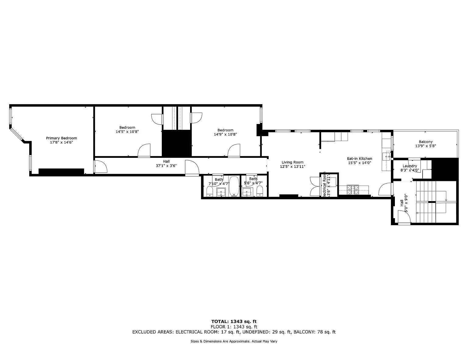 4 bed, 2 bath apartment for rent at 434 Massachusetts Ave Unit 2, South End — photo 16 of 16