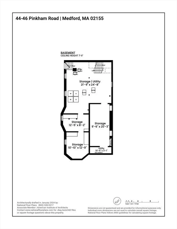 2 bed, 1 bath apartment for rent at 44-46 Pinkham Rd Unit 1, Tufts University — photo 19 of 19