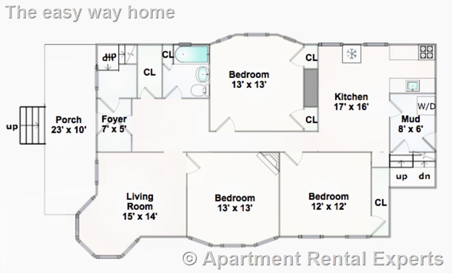 3 bed, 1 bath apartment for rent at 44 Benton Rd Unit 1, Spring Hill — photo 7 of 8