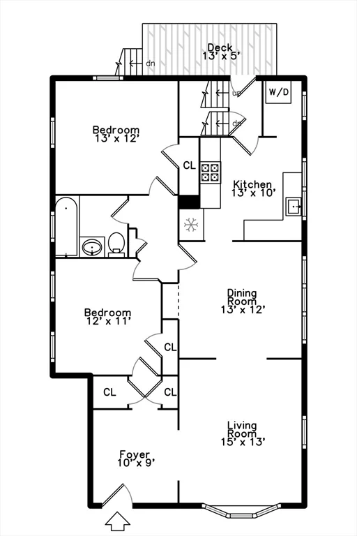 2 bed, 1 bath apartment for rent at 44 Hillsdale Street 1 Unit 1, Dorchester — photo 21 of 22