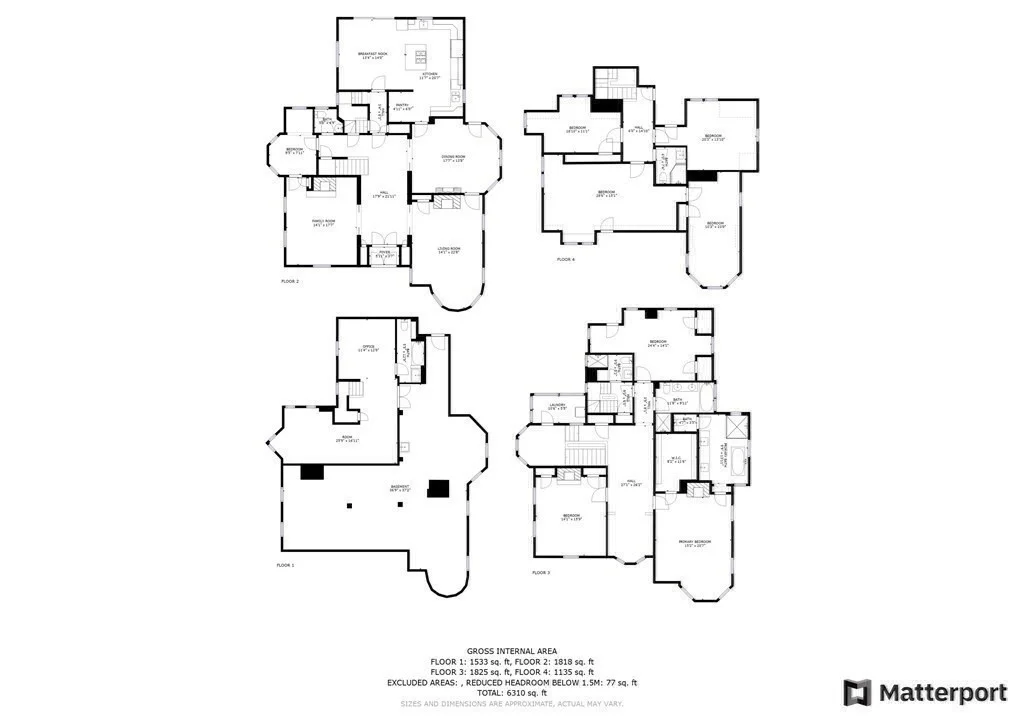 6 bed, 4+ bath apartment for rent at 44 Putnam St, West Newton — photo 28 of 28