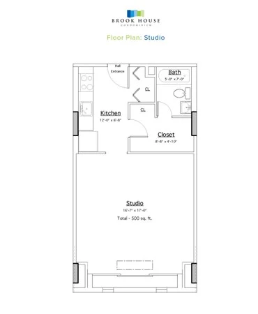 Studio bed, 1 bath apartment for rent at 44 Washington St Unit 407, Brookline — photo 17 of 17