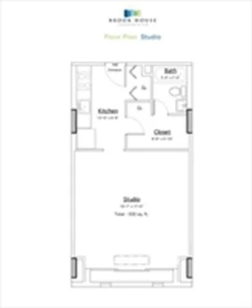 Studio bed, 1 bath apartment for rent at 44 Washington St Unit 514, Brookline Village — photo 6 of 12