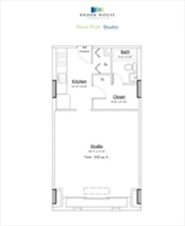 Studio bed, 1 bath apartment for rent at 44 Washington St Unit 915, Brookline — photo 16 of 17