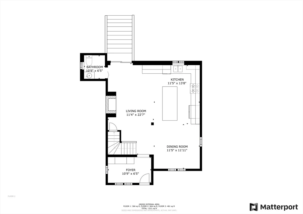 2 bed, 2 bath apartment for rent at 44 Young St, Quincy — photo 36 of 38