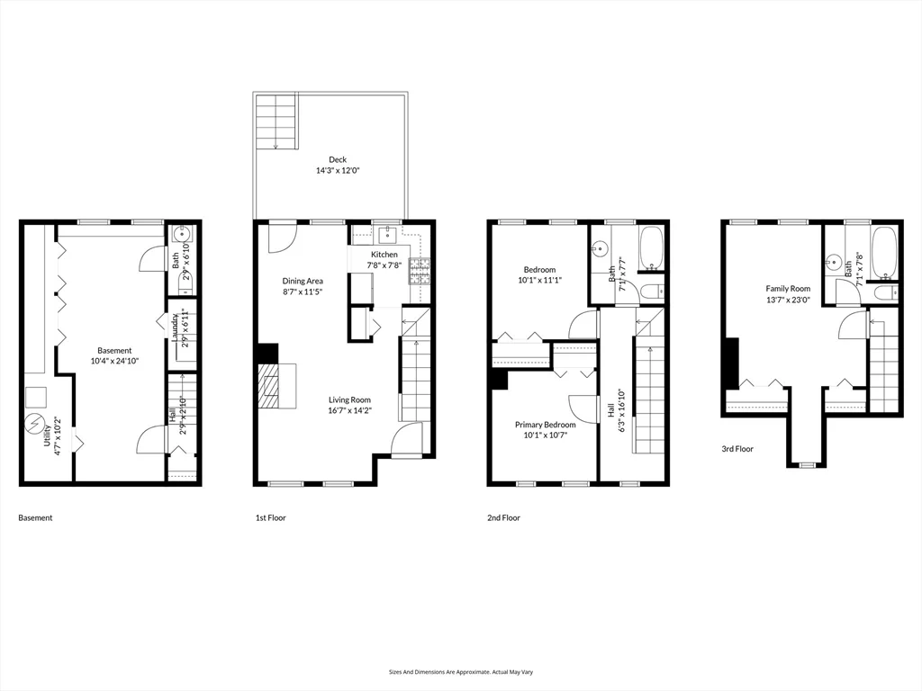 3 bed, 2 bath apartment for rent at 442 Main St, Charlestown — photo 23 of 23