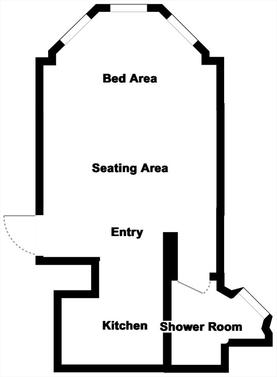 Studio bed, 1 bath apartment for rent at 45 Carlton Unit 1, Longwood — photo 6 of 6