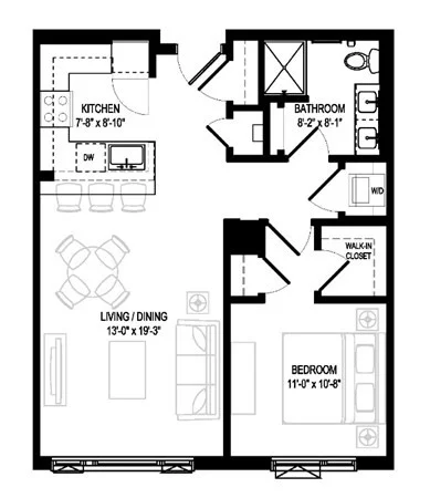 1 bed, 1 bath apartment for rent at 45 Lewis St Unit 203, East Boston — photo 2 of 42
