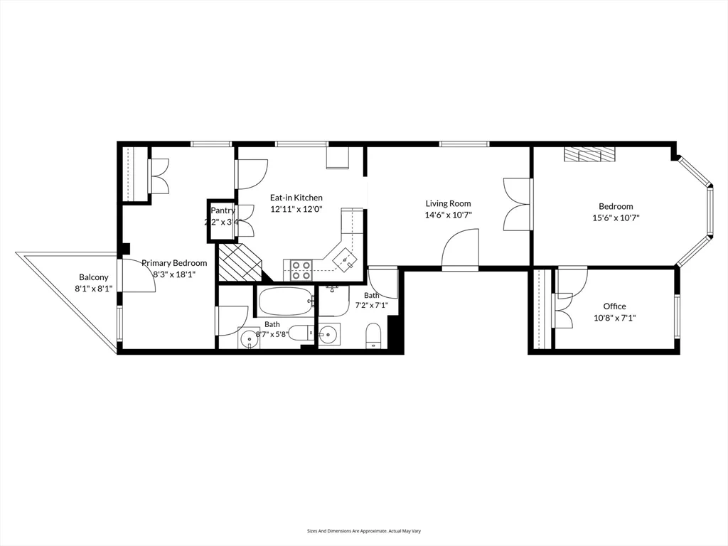 2 bed, 2 bath apartment for rent at 45 Rutland St Unit 3, South End — photo 16 of 16