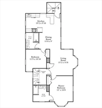2 bed, 2 bath apartment for rent at 45 School St Unit 2, Union Square — photo 16 of 16