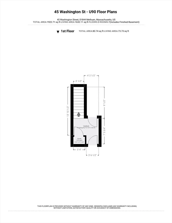 2 bed, 1 bath apartment for rent at 45 Washington St Unit 90, East Methuen — photo 22 of 24