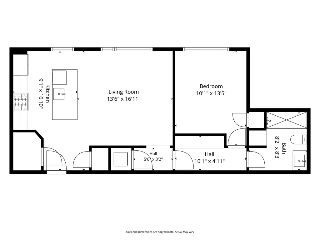 1 bed, 1 bath apartment for rent at 457 W Broadway Unit 504, South Boston — photo 21 of 21