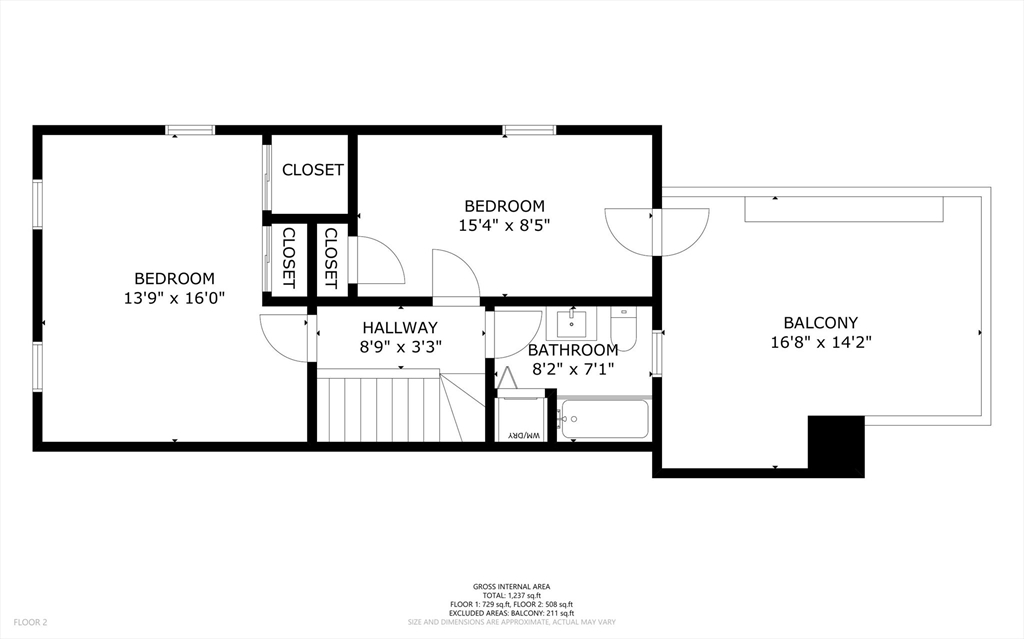 2 bed, 1 bath apartment for rent at 46 Bigelow St Unit 3, Mid-Cambridge — photo 12 of 13
