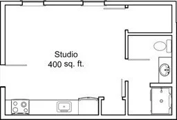 Studio bed, 1 bath apartment for rent at 462 Main St Unit Unit 43, Amherst — photo 10 of 10