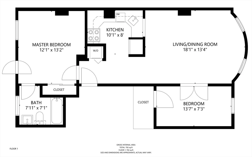 2 bed, 1 bath apartment for rent at 468 Massachusetts Ave Unit 3, South End — photo 20 of 20