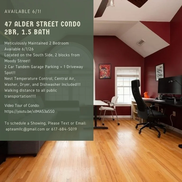 2 bed, 1 bath apartment for rent at 47 Alder St Unit 28, Waltham — photo 18 of 18