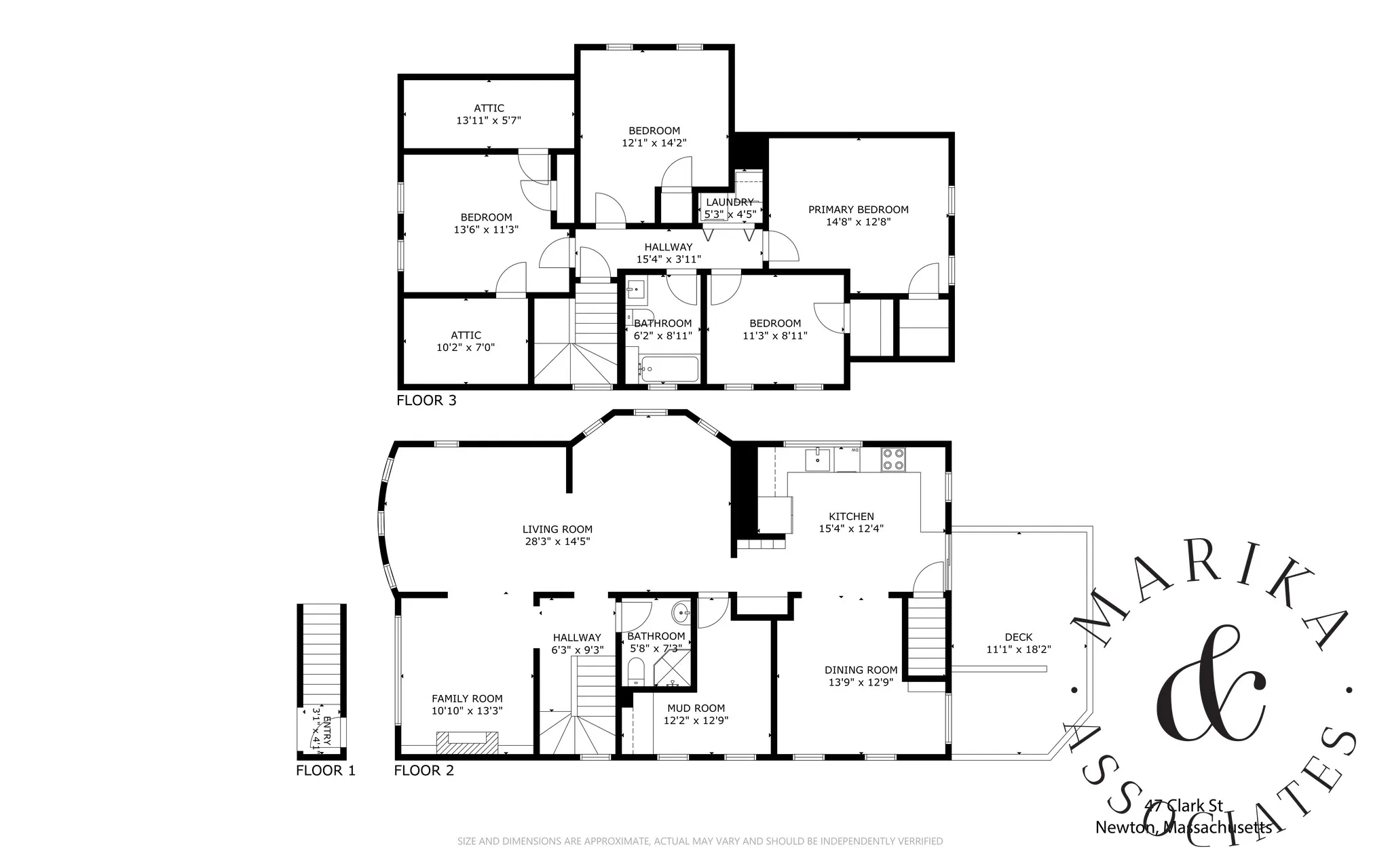 4 bed, 2 bath apartment for rent at 47 Clark St Unit 47, Newton Highlands — photo 32 of 36