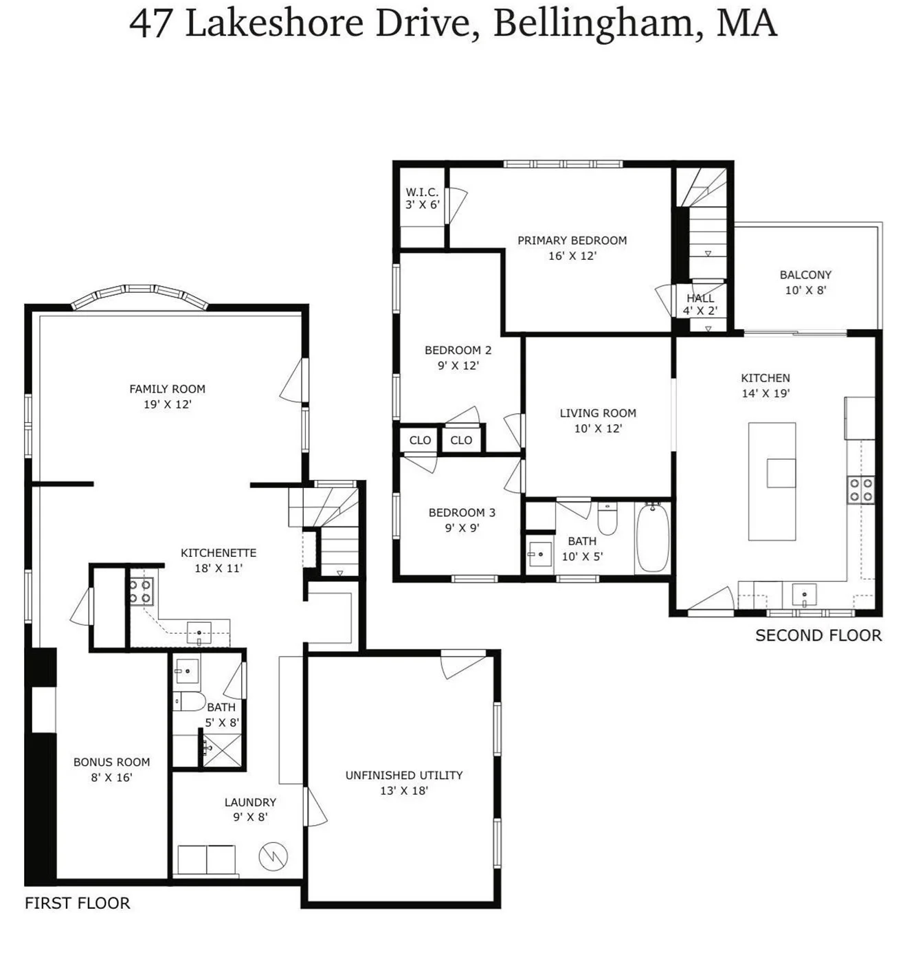 3 bed, 2 bath apartment for rent at 47 Lakeshore Dr, Bellingham — photo 40 of 42