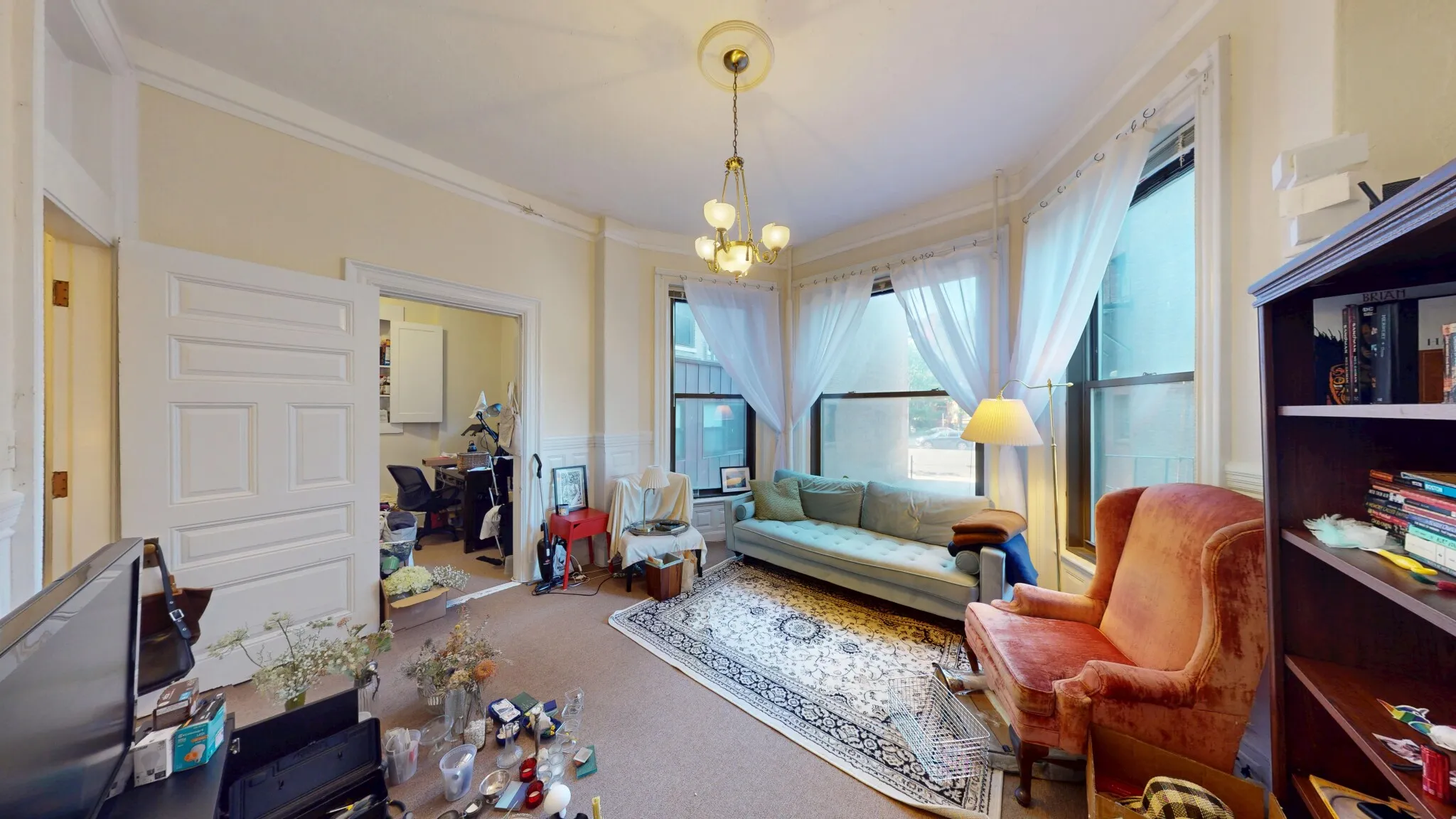 1.5 bed, 1 bath apartment for rent at 471 Commonwealth Ave Unit 1R, Fenway — photo 3 of 15
