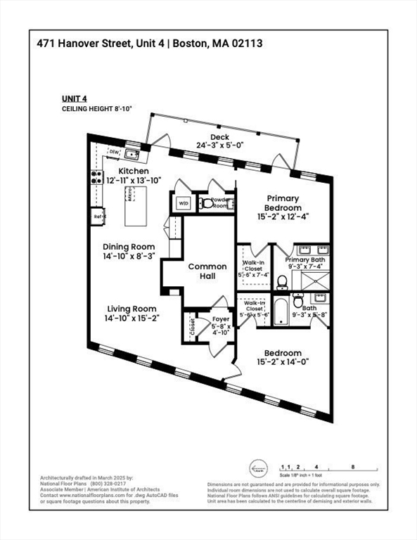 2 bed, 2 bath apartment for rent at 471 Hanover St Unit 4, North End — photo 24 of 24
