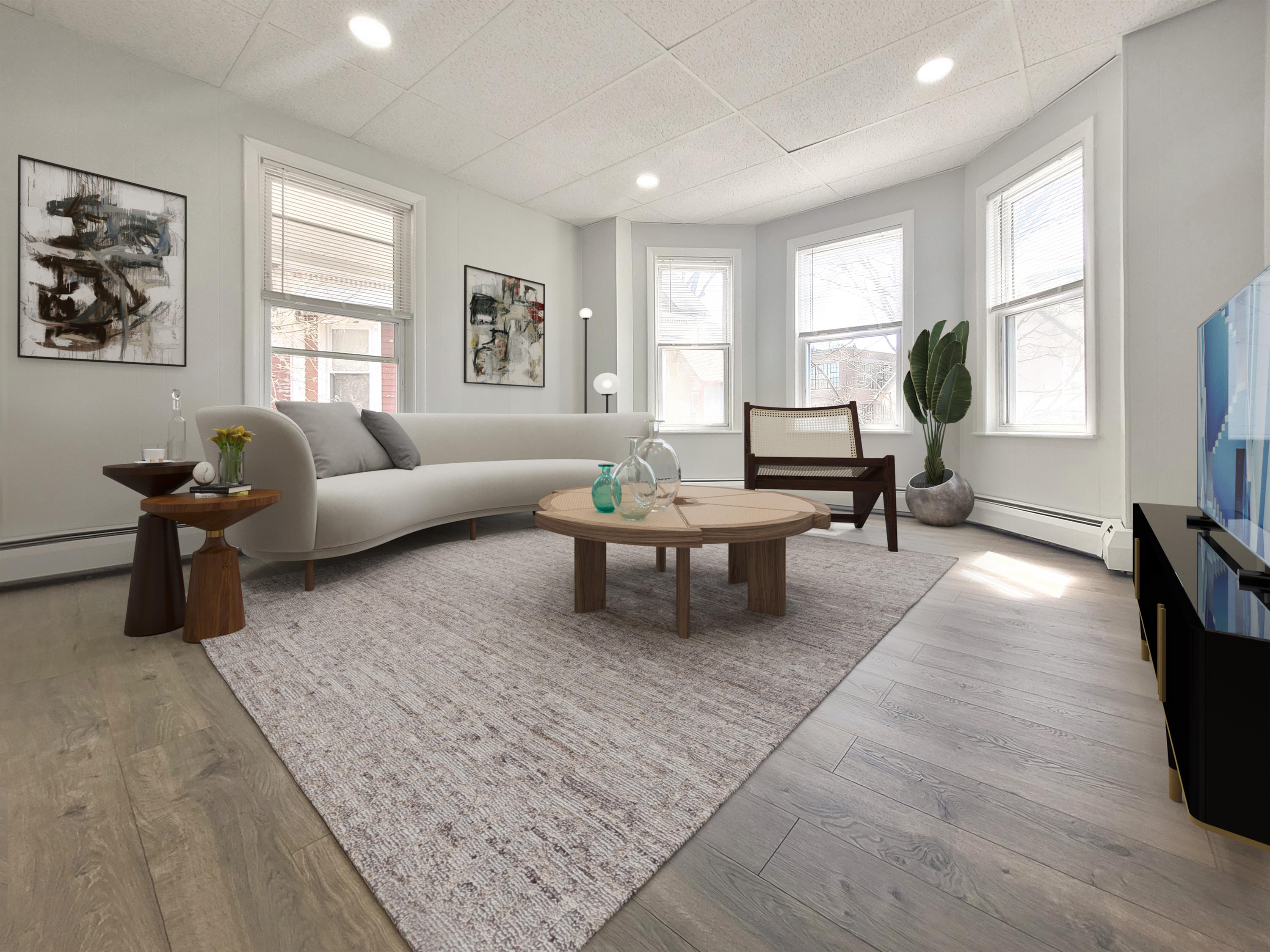 3 bed, 1 bath apartment for rent at 47A Creighton St Unit 3, Jamaica Plain — photo 3 of 7