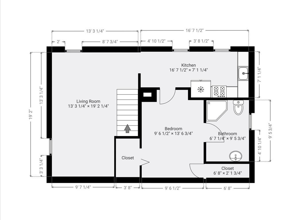 1 bed, 1 bath apartment for rent at 47R Jamaica St Unit 3, Jamaica Plain — photo 16 of 18