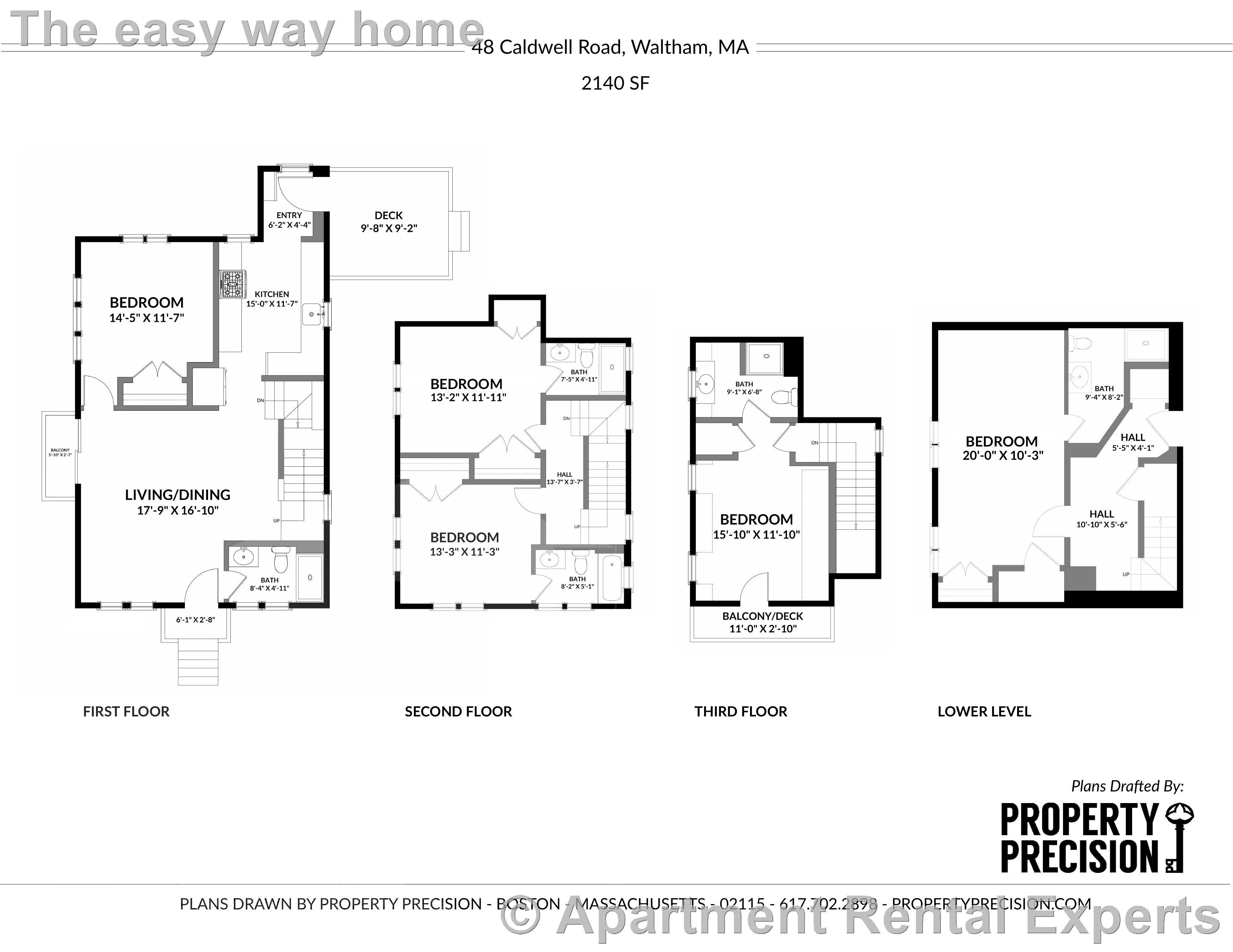 5 bed, 4+ bath apartment for rent at 48 Caldwell Rd, Waltham — photo 32 of 32