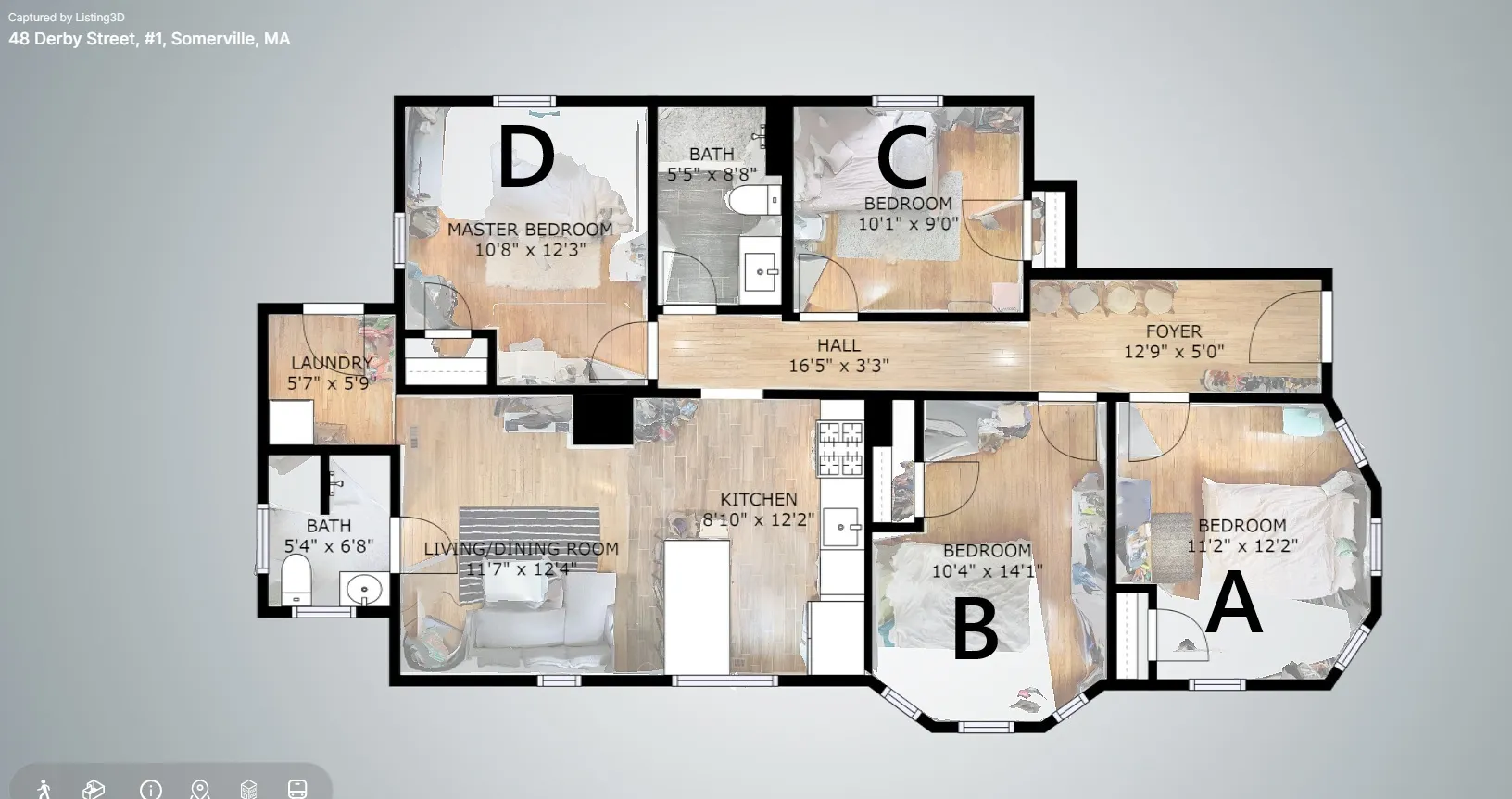 4 bed, 2 bath apartment for rent at 48 Derby St Unit 1, Somerville