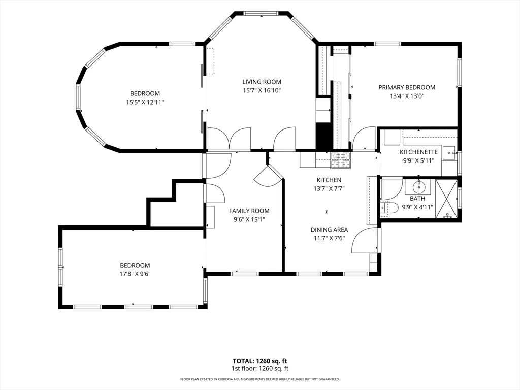 3 bed, 1 bath apartment for rent at 48 Seaver Unit 1, Five Corners — photo 6 of 6
