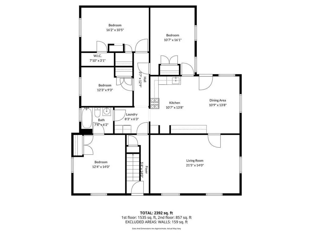 4 bed, 1 bath apartment for rent at 48 Walker St Unit A, Falmouth (village) — photo 28 of 28